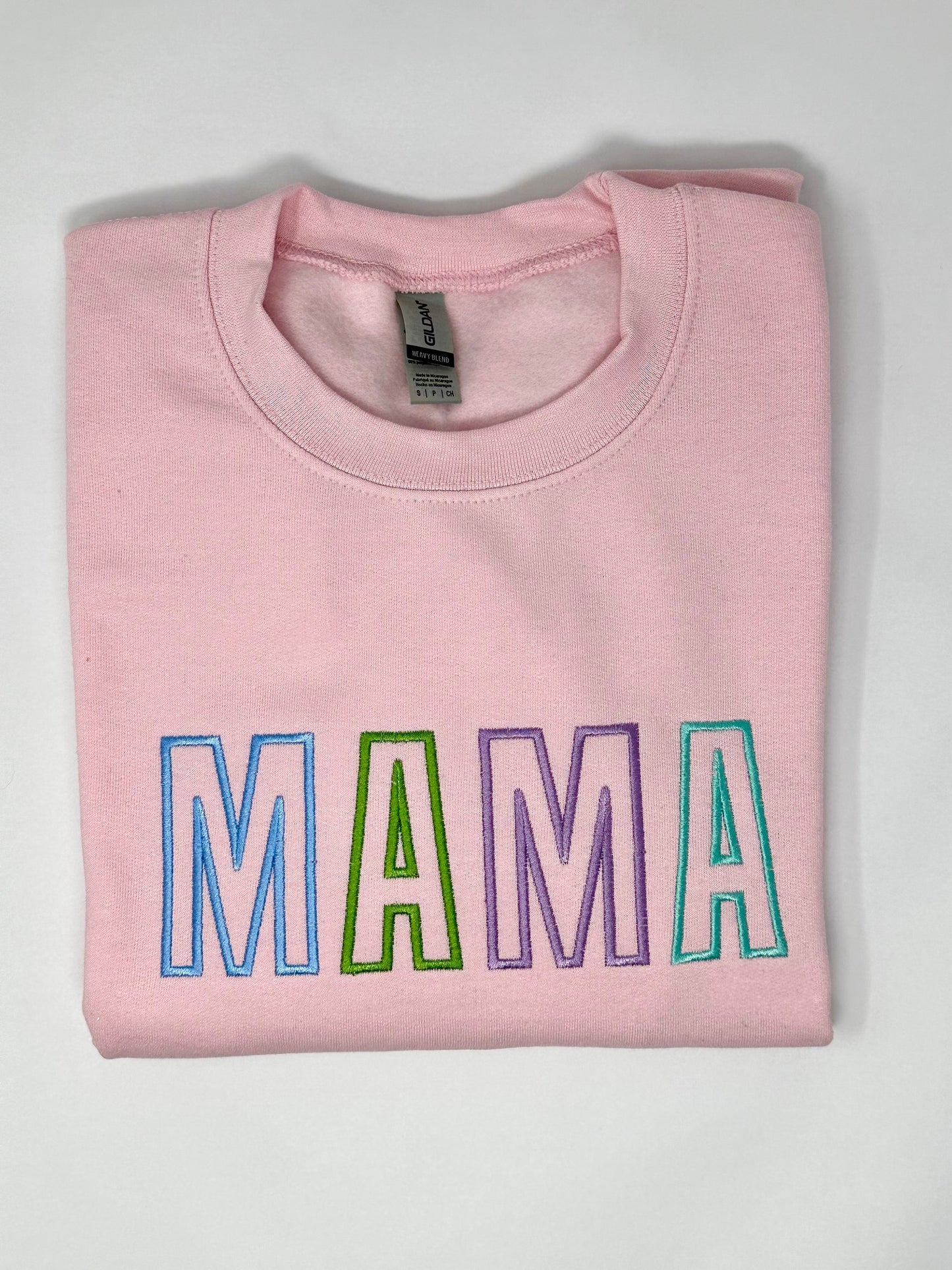 Embroidered Mama Sweatshirt